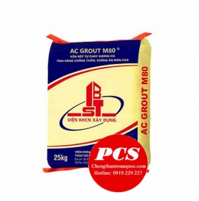 AC Grout M80 Vữa tự chảy không co tính năng chống thấm