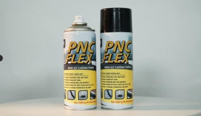 Bình xịt chống thấm cầm tay PNC FLEX -xử lý nứt tường, thấm dột nhà vệ sinh