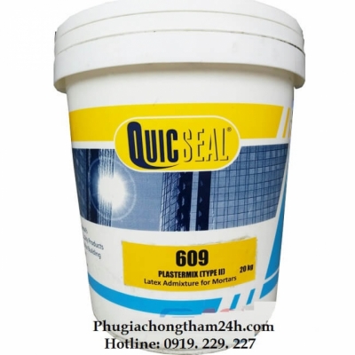 Phụ gia chống thấm Latex Acrylic - Quicseal 609