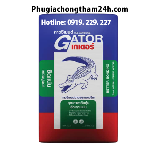 Gator Crocodile - Keo dán gạch đá cá sấu Gator Crocodile - Keo dán gạch đá cá sấu