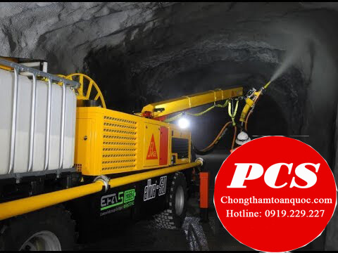 Sử dụng phụ gia cho bê tông phun Sử dụng phụ gia cho bê tông phun